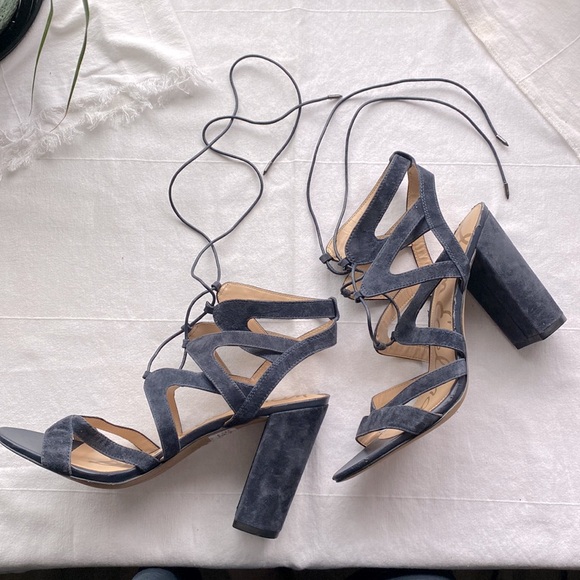 Sam Edelman Yardley Blue Heels - Picture 4 of 7